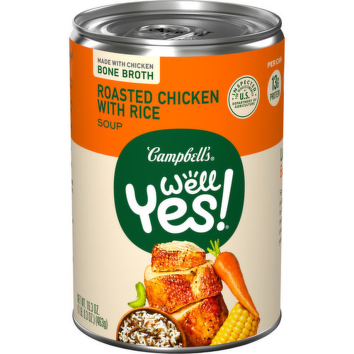 Campbell's® Well Yes!® Roasted Chicken and Rice Soup