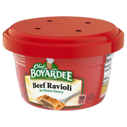 Chef Boyardee Beef Ravioli in Pasta Sauce