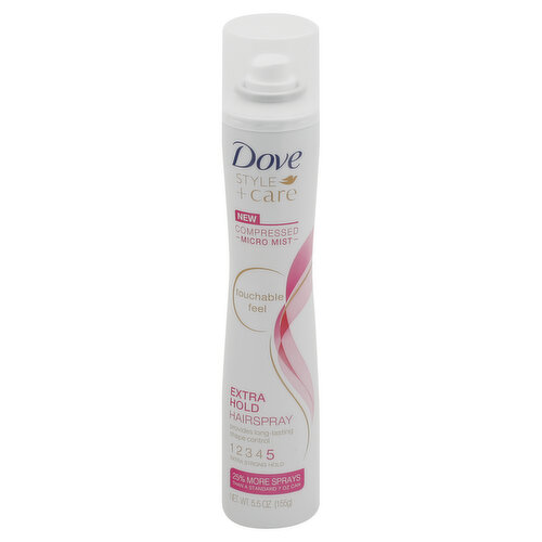 Dove Style + Care Hairspray, Extra Hold