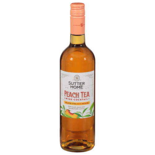 Sutter Home Wine Cocktail, Peach Tea