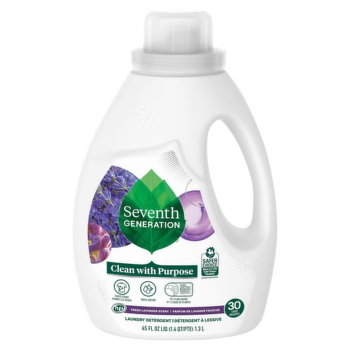 Seventh Generation Laundry Detergent, Fresh Lavender Scent