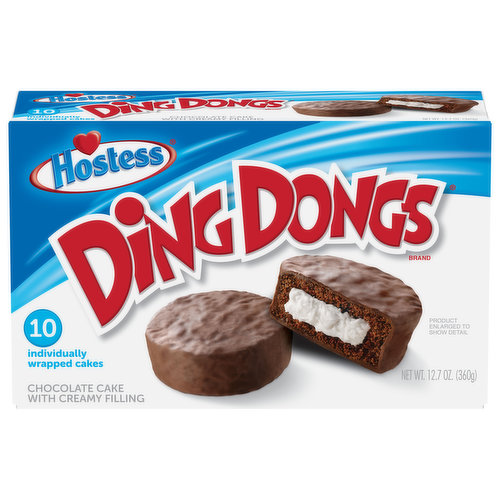 Hostess Ding Dongs Cake