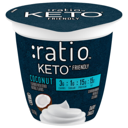 Ratio Dairy Snack, Keto Friendly, Coconut