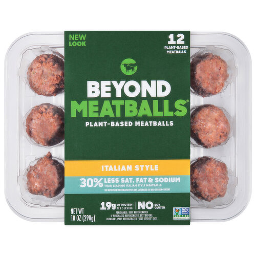 Beyond Meatballs Meatballs, Plant-Based, Italian Style