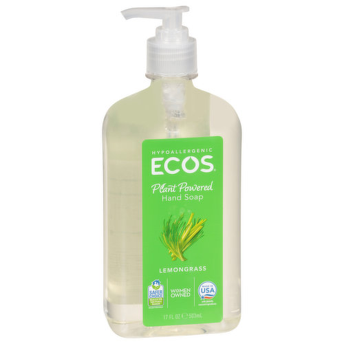Ecos Hand Soap, Lemongrass