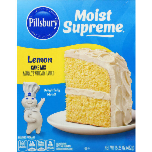 Pillsbury Moist Supreme Lemon Cake Mix