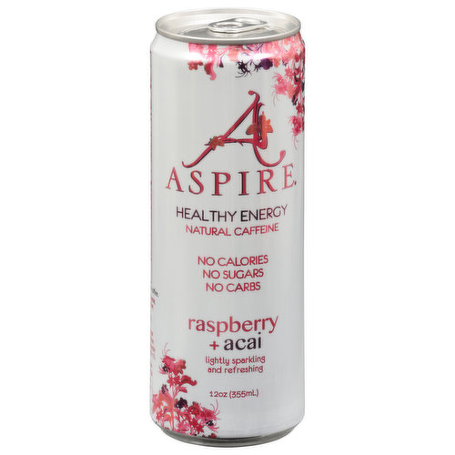 Aspire Energy Drink, Raspberry + Acai
