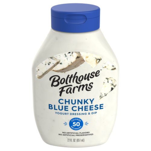 Bolthouse Farms Yogurt Dressing & Dip, Chunky Blue Cheese