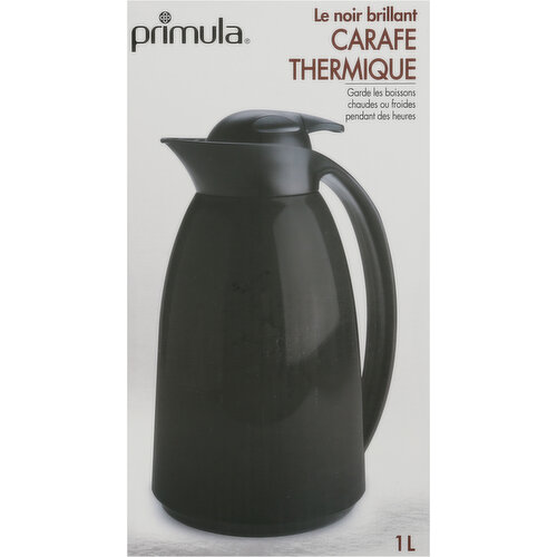 Primula Thermal 34 oz. Carafe with Double Wall Glass Lining, Great