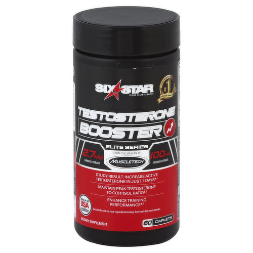 Six Star Testosterone Booster, Caplets