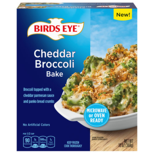 Birds Eye Cheddar Broccoli Bake Frozen Side