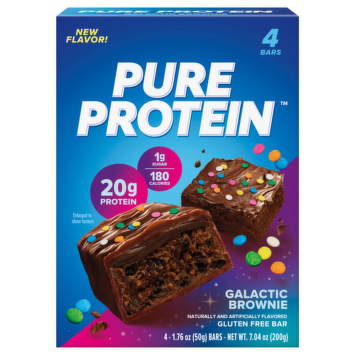 Pure Protein Bar, Gluten Free, Galactic Brownie