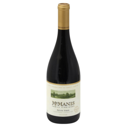 McManis Family Vineyards Petite Sirah, California, 2009