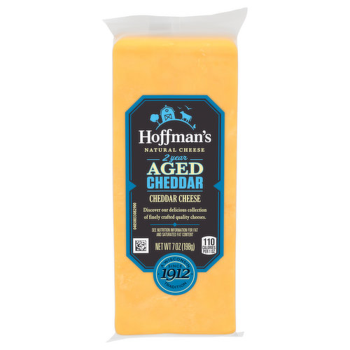 Hoffman's Cheese, Cheddar, 2 Year Aged