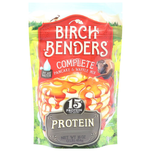 Birch Benders Pancake & Waffle Mix, Protein