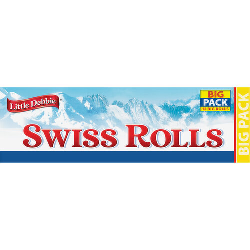 Little Debbie Swiss Rolls, Twin Wrapped, Big Pack