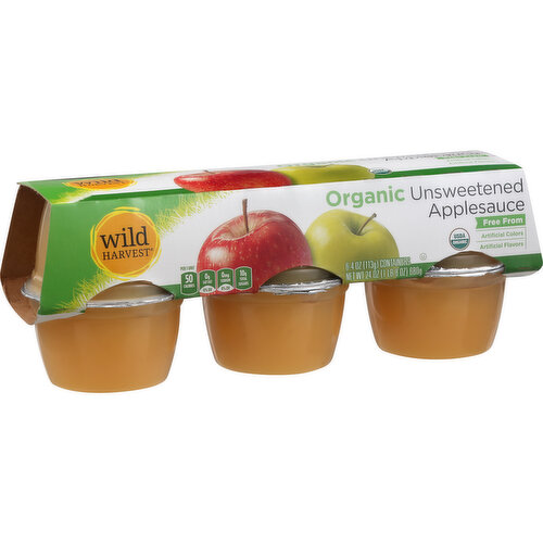 WILD HARVEST Applesauce, Organic