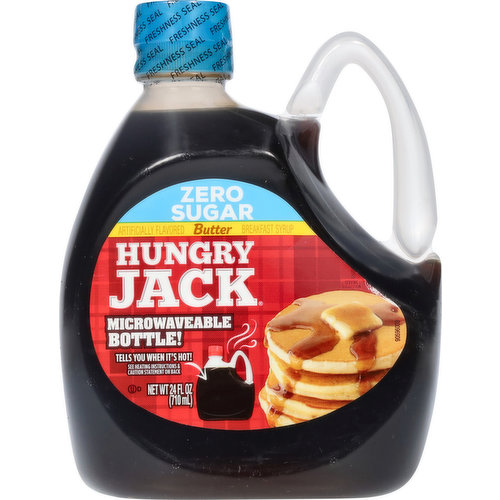 Hungry Jack Breakfast Syrup, Zero Sugar, Butter