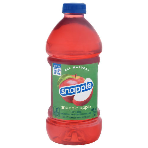 Snapple Juice Drink, Snapple Apple
