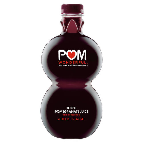 POM Wonderful Antioxidant Superpower 100% Pomegranate Juice