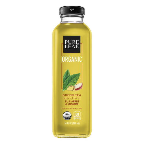 Pure Leaf Green Tea, Organic, Fuji Apple & Ginger