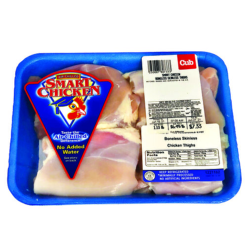 Smart Chicken Bonless Skinless Chicken Thighs