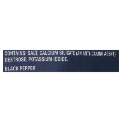 Morton Iodized Salt & Black Pepper
