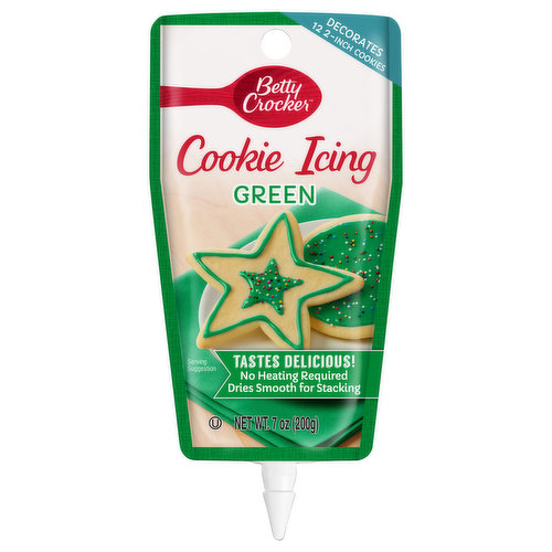 Betty Crocker Cookie Icing, Green