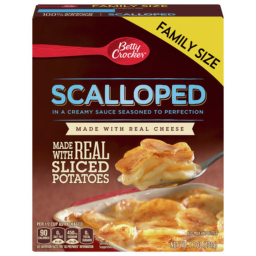 Betty Crocker Potatoes, Scalloped, Family Size