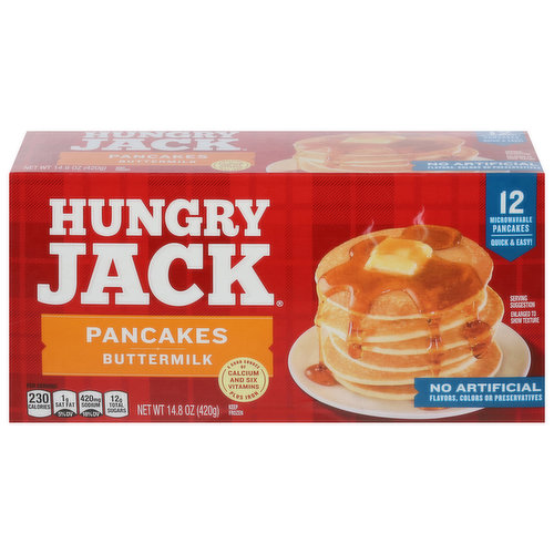 Hungry Jack Pancakes, Buttermilk