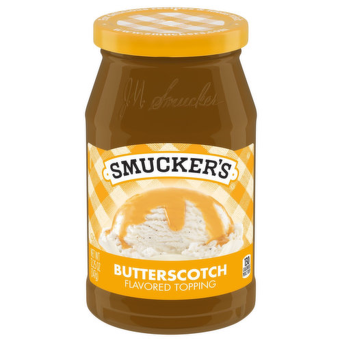 Smucker's Topping, Butterscotch Flavored