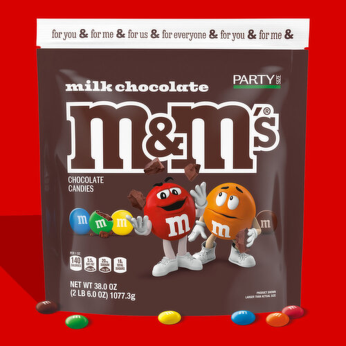 ◆M&M◆ M&M's Almonds Candy Family Size 8ct Pouches - CandyStore.com