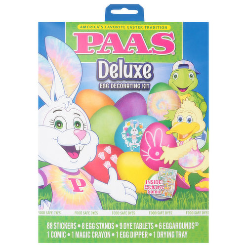 Paas Egg Decorating Kit, Deluxe