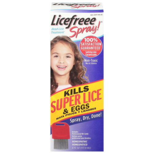 Licefreee! Spray! Head Lice Treatment
