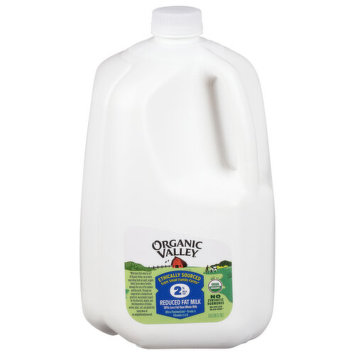 Organic Valley Milk, Reduced Fat, 2% Milkfat