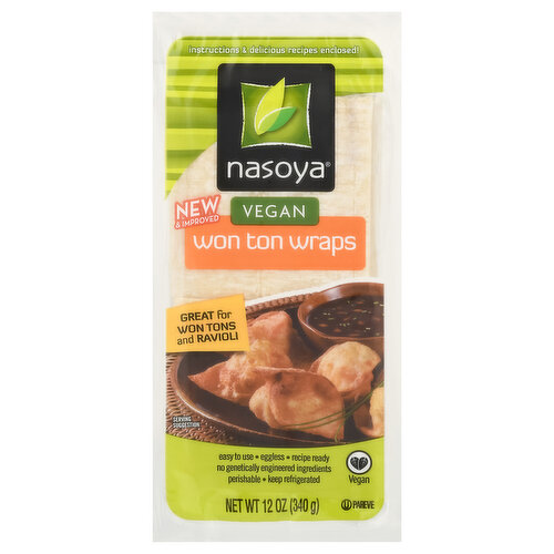 Nasoya Won Ton Wraps, Vegan