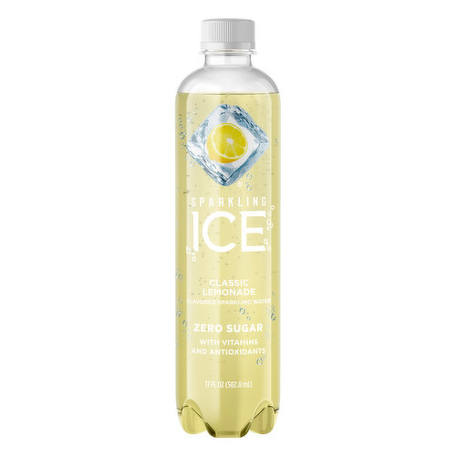 Flavored sparkling water. Antioxidants (Per Bottle): 135 mcg RAE vitamin A. Zero sugar. With vitamins and antioxidants. Low calorie. Caffeine free. (hashtag)sparklingicelife. Please recycle. Empty and replace cap.