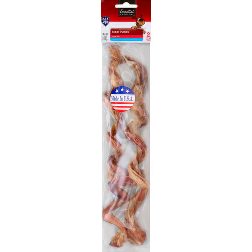 Tasty beef dog chews slow roasted to perfection. Real savings. Highest quality. Every day. If you're not completely satisfied with this product, please contact us at www.essentialeveryday.com or 1-877-932-7948. Made in USA.