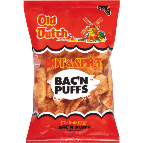 Old Dutch Hot N' Spicy Bacon Puffs