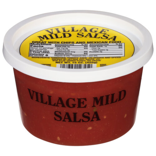 Mild Salsa, Pint