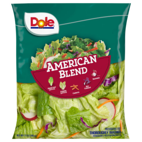 Dole Salad, American Blend