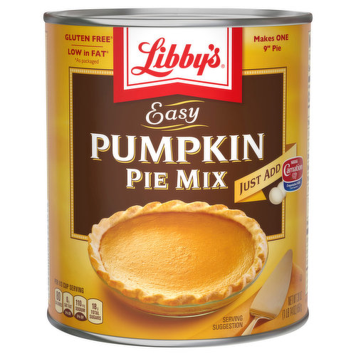 Libby's Pie Mix, Pumpkin, Easy