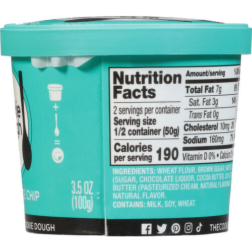 Chocolate Chip Bulk Tub-FREE SHIPPING – The Cookie Dough Café