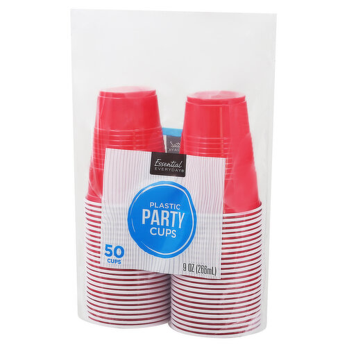 Essential Everyday 18 oz Plastic Party Cups Red (20 ct) Delivery - DoorDash