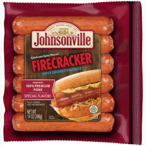 Johnsonville Firecracker Spicy Smoked Sausage