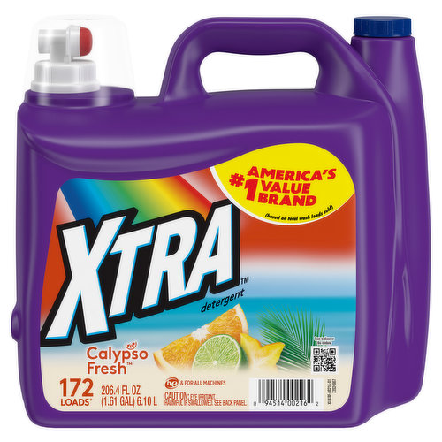 Xtra Detergent, Calypso Fresh