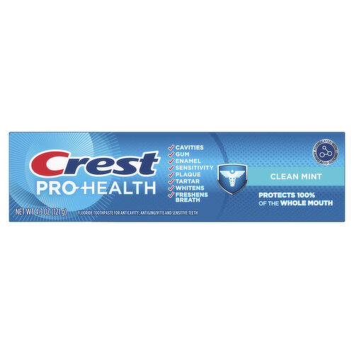 Crest Crest Pro-Health Clean Mint Toothpaste (4.3oz)
