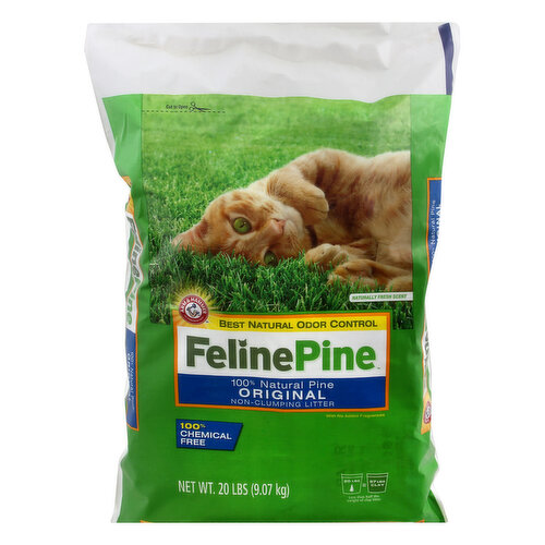 Arm & Hammer Feline Pine Cat Litter, Non-Clumping, Original