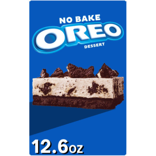 Jell-O Oreo Dessert Kit with Filling Mix, Crust Mix & Cookie Pieces