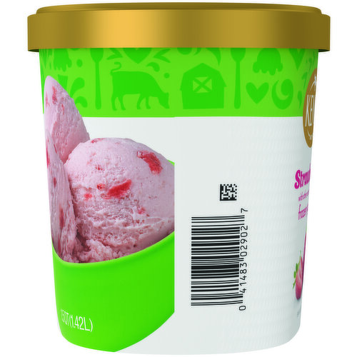 Kemps Strawberry Frozen Yogurt